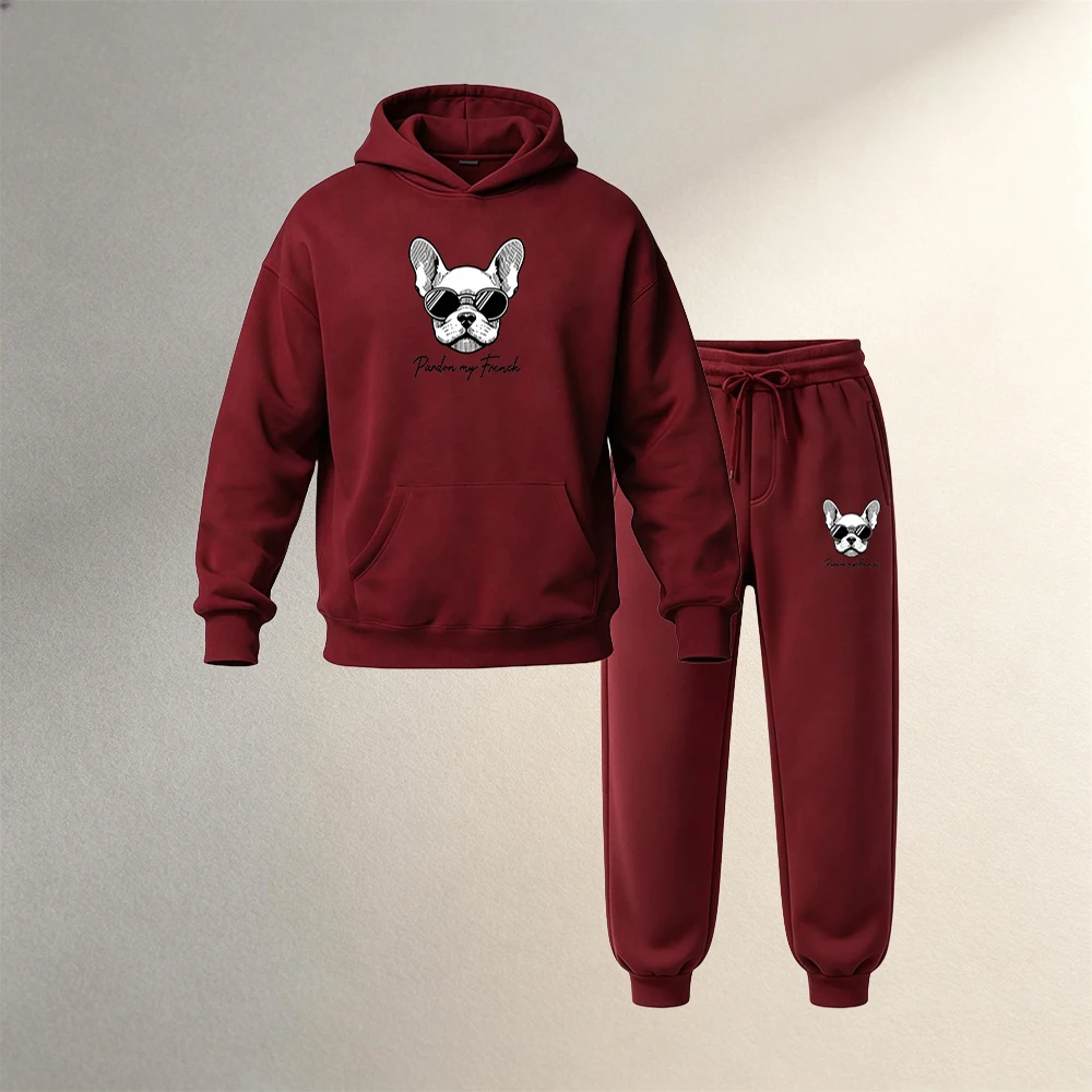 Joggers Pants - Herrenbekleidung Hoodie-Sets 2-teilig Herbst Winter Herren