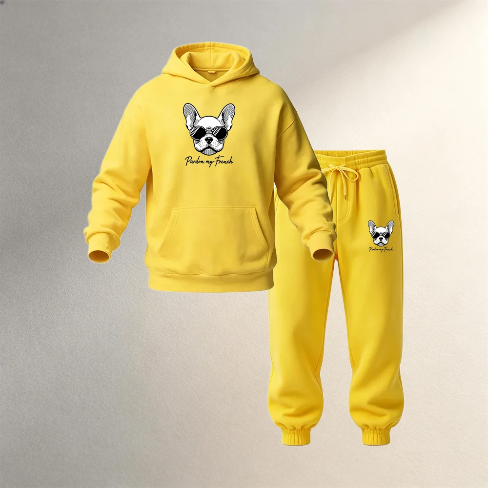 Herrenbekleidung Hoodie-Sets 2 – Joggers Pants Bewertung und Preis