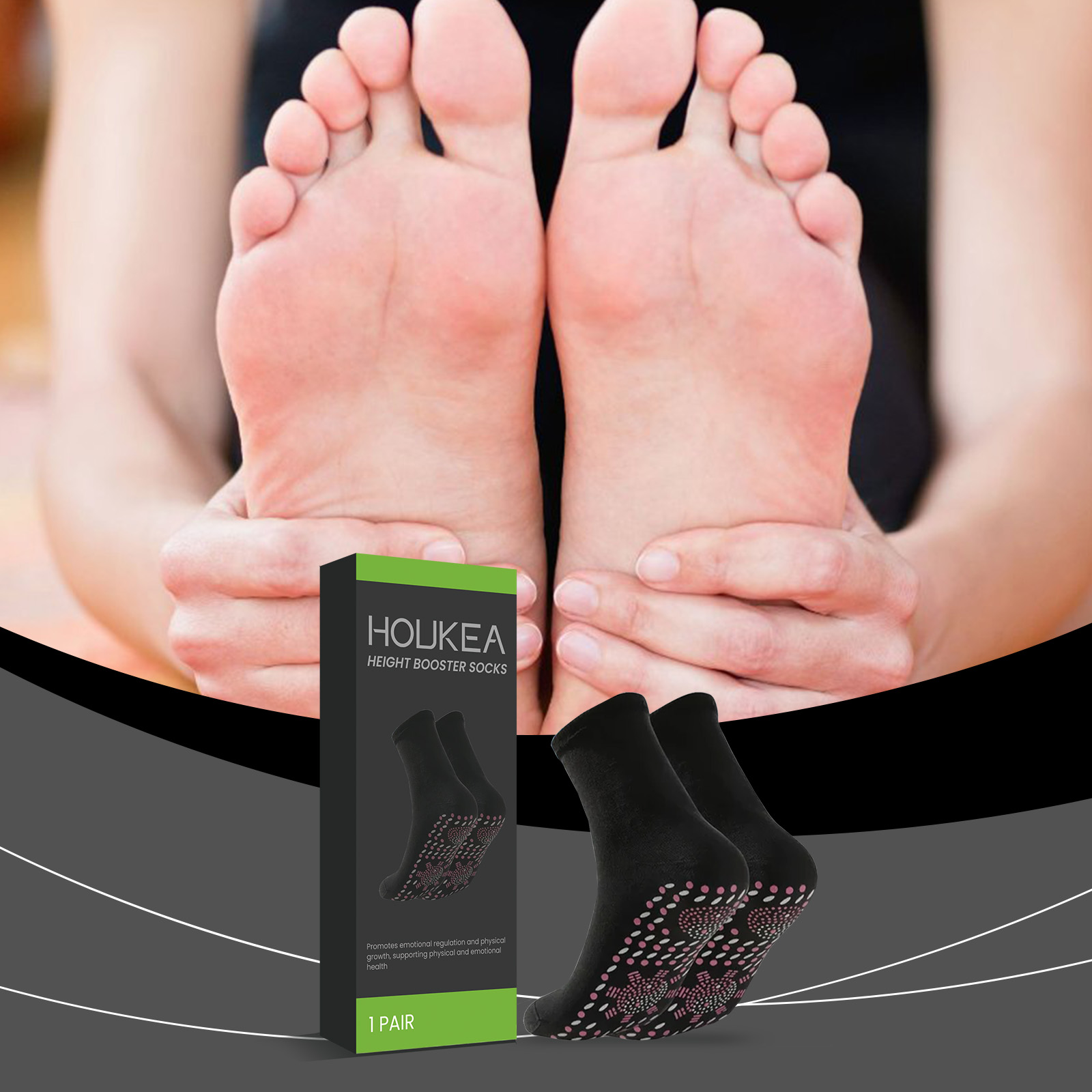 Selbstwärmende Fußsocken, haut – Sports Socks Bewertung und Preis