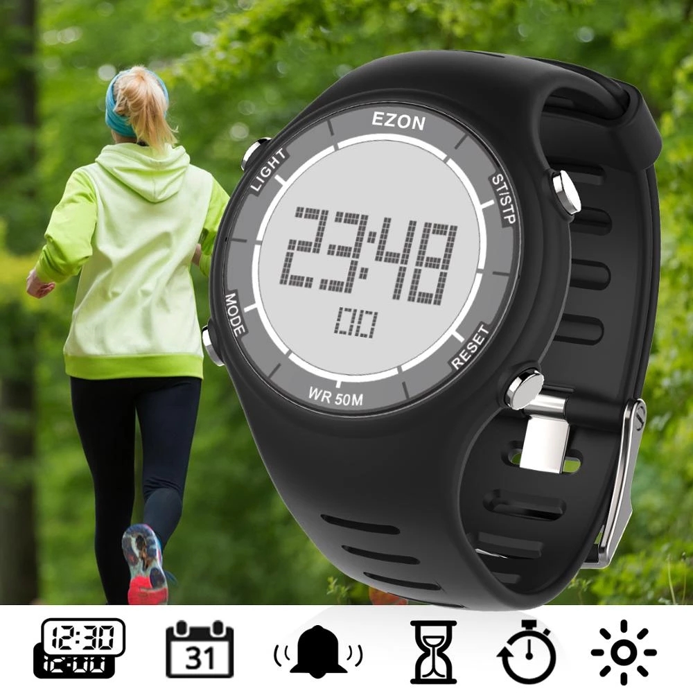 EZON Neue Mode Frau Digitale S – Running Watch Bewertung und Preis