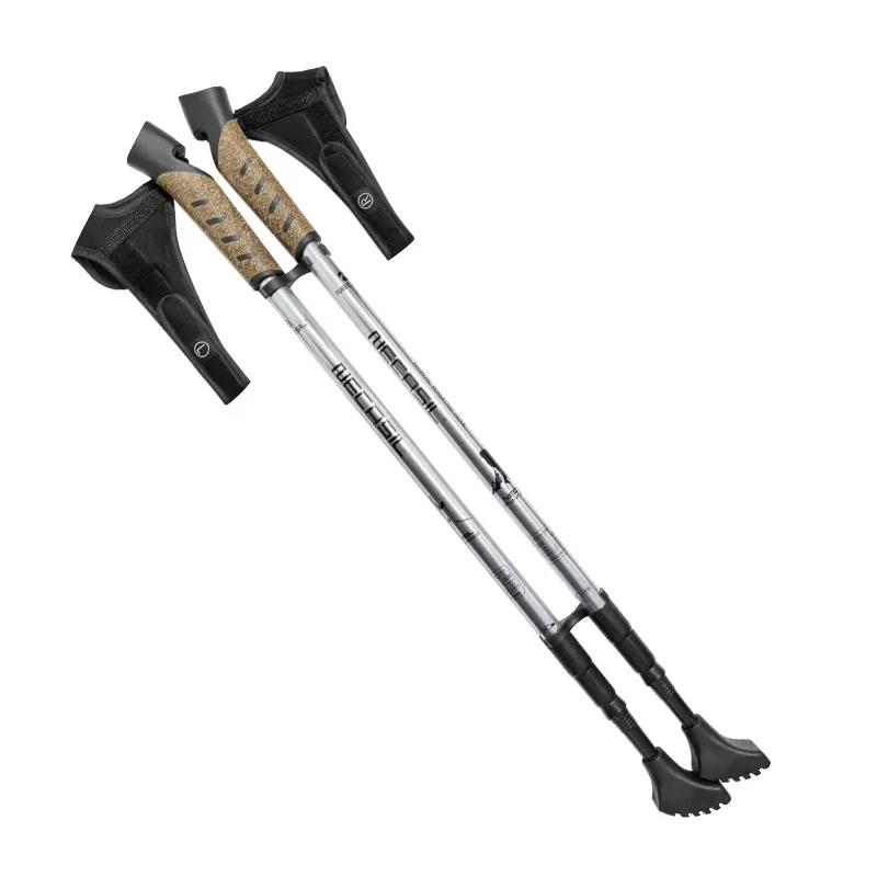 2 Stück Teleskop-Wanderstöcke  – Trekking Pole Carbon Bewertung und Preis