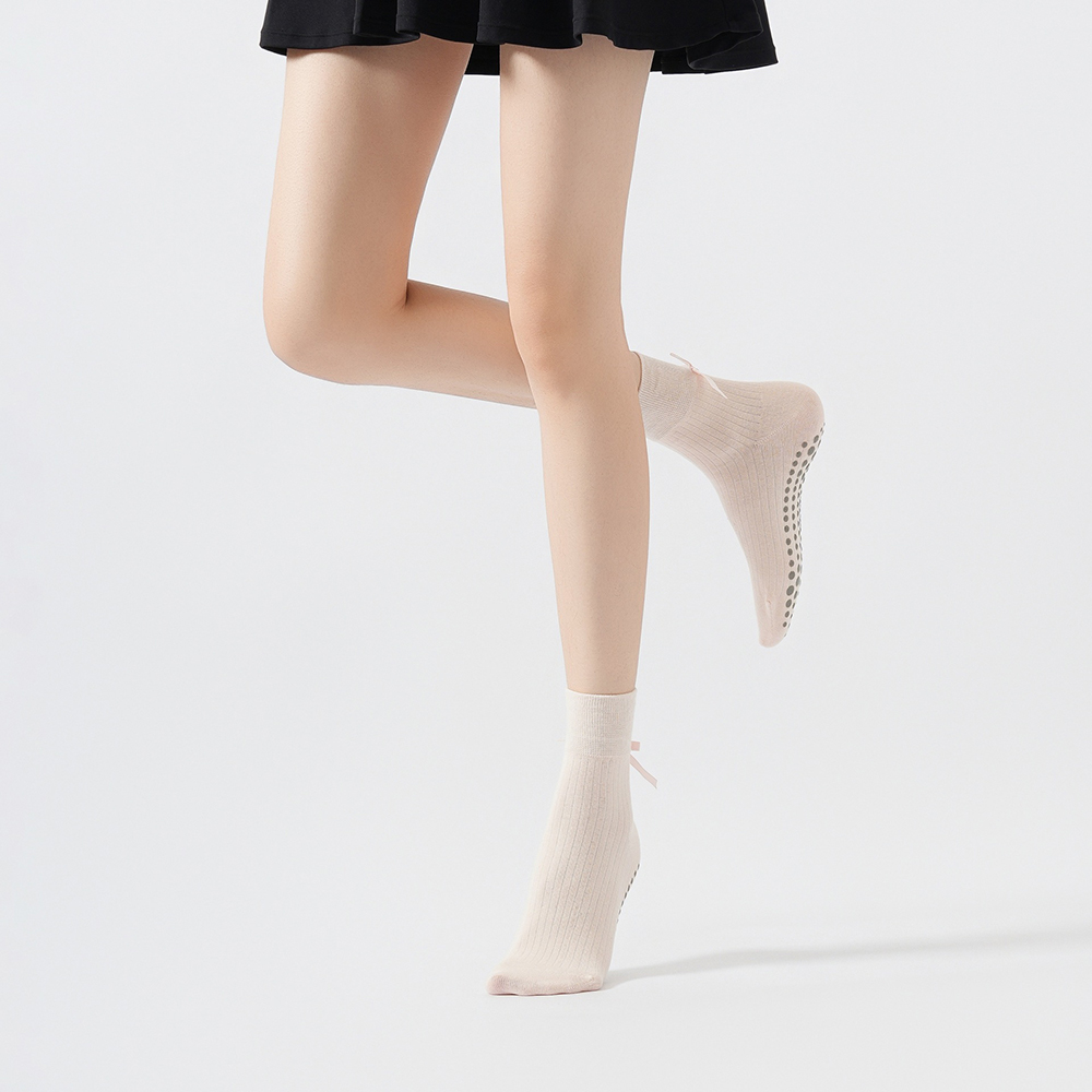 Niedliche Schleifen-Yoga-Socke – Sports Socks Bewertung und Preis
